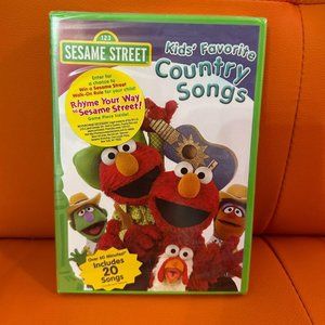 SESAME‎ STREET KIDS FAVORITE COUNTRY SONGS (SEALED)